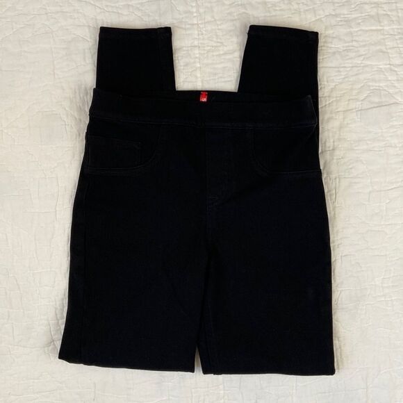 Spanx Faux Black Jean Leggings size Small - Picture 1 of 9
